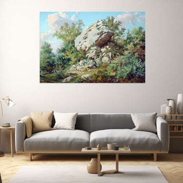 Fontainebleau Forest Painting